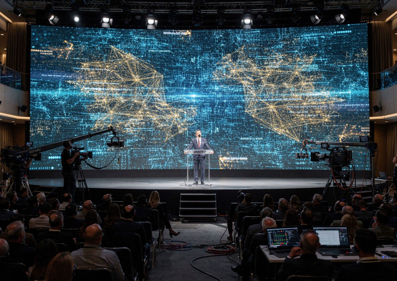 Conference stage